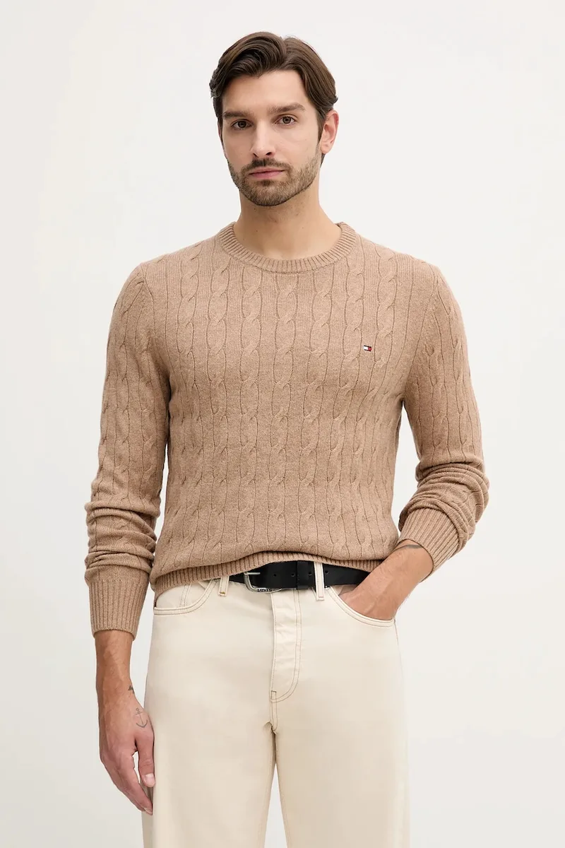 Μάλλινο πουλόβερ Tommy Hilfiger