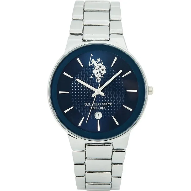 Ανδρικό ρολόι U.S. Polo Assn Stainless Steel Bracelet 4888BL 4888BL Ατσάλι