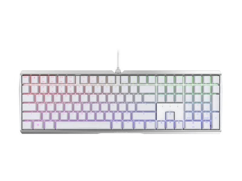 CHERRY TAS MX 3.0S RGB Corded DE-Layout weiß MX RED