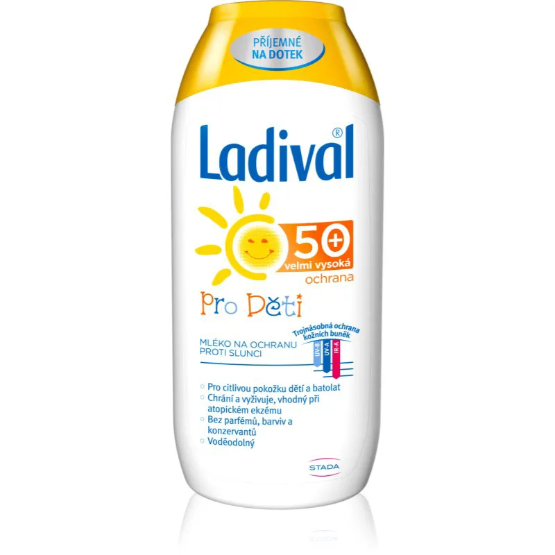 Ladival Kids παιδικό αντηλιακό γαλάκτωμα SPF 50+ 200 ml