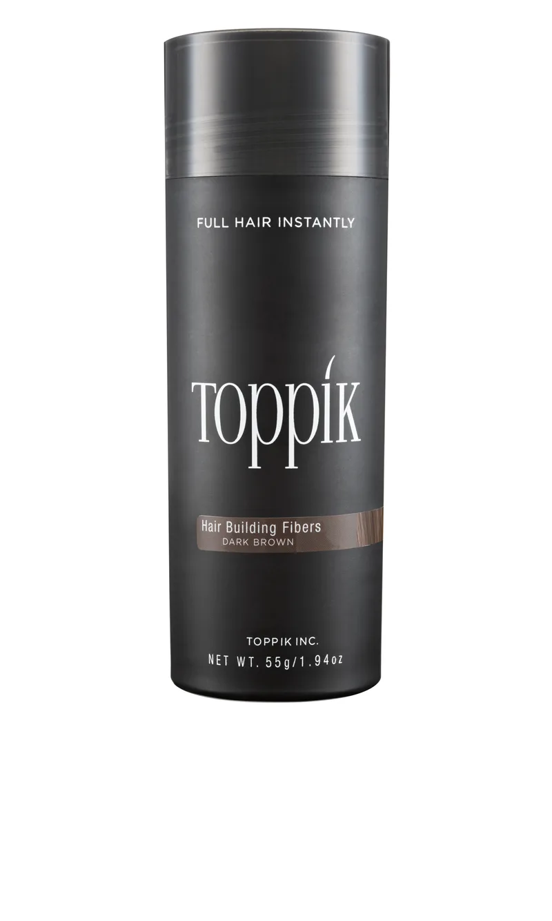 Toppik Ίνες Κερατίνης - Καστανό Σκούρο (55gr)