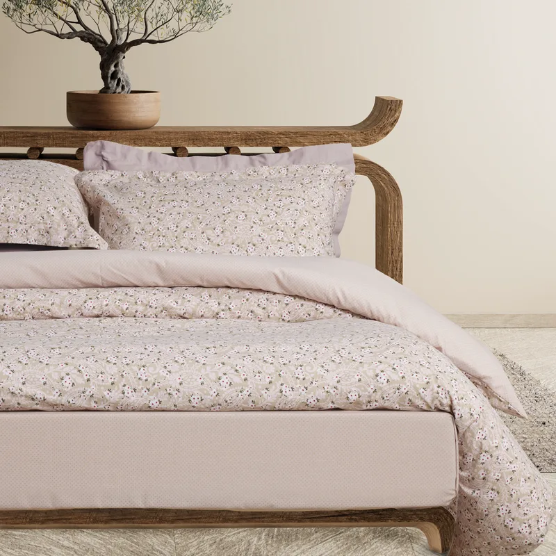 Σετ Παπλωματοθήκη Polycotton Υπέρδιπλη 220x240εκ. Casual 5434 Taupe Das Home (Ύφασμα: 70% Βαμβάκι-30% Polyester, Μέγεθος: Υπέρδιπλα, Χρώμα: Taupe) - Das Home - 406009205434