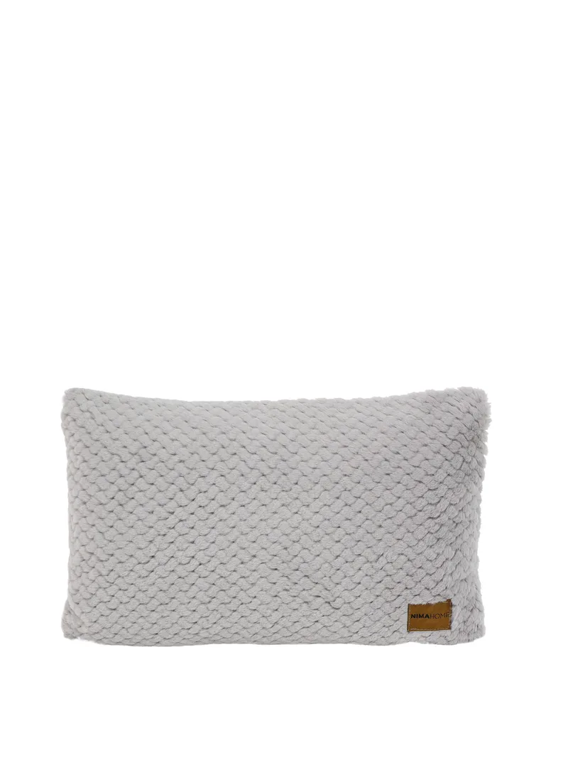 Διακοσμητικό μαξιλάρι Nima Snuggle Light Gray 30x50