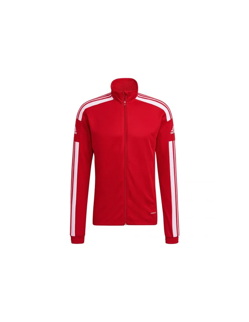 Adidas Squadra 21 Training Ανδρική Φούτερ Ζακέτα με Τσέπες Κόκκινη GP6464