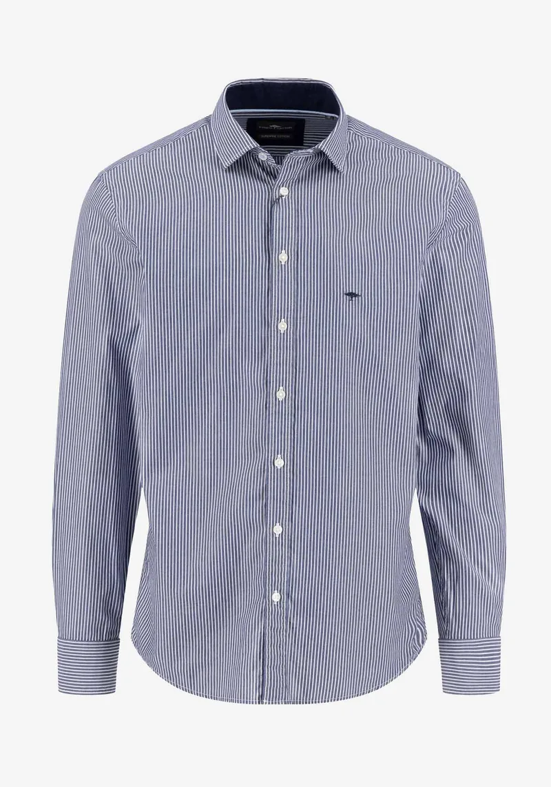 Fynch Hatton Πουκάμισο της σειράς Stripe - 1514 6303 685 Navy