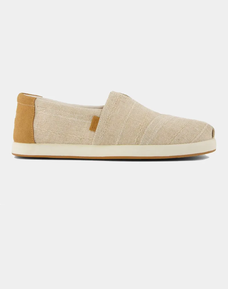 TOMS NAT UNDY STCH STRP MN ALPFWD ESP 10023174-NATURAL Ecru