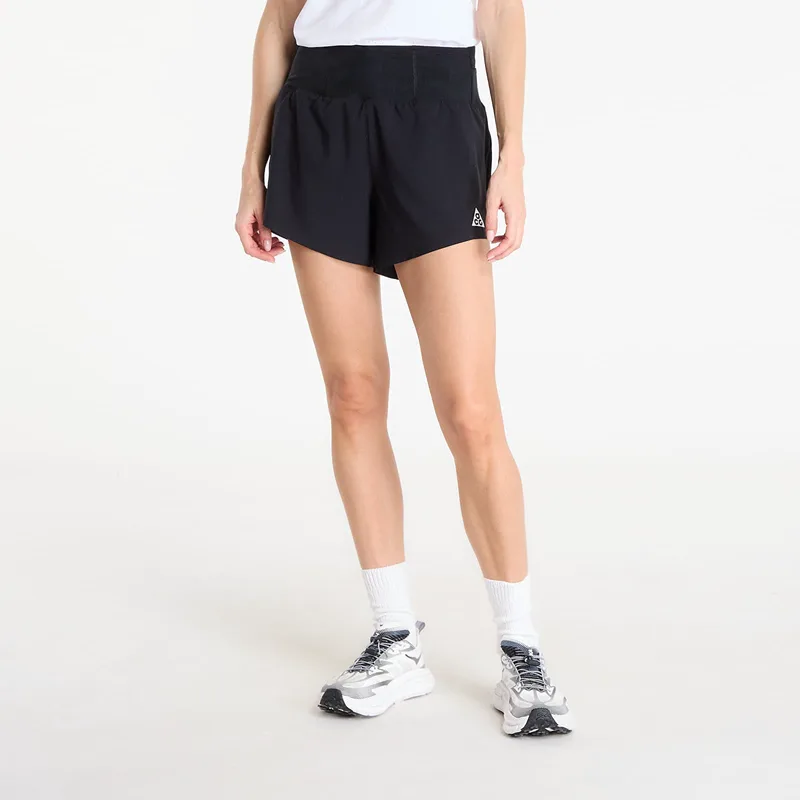 Σορτς Nike ACG Women's Dri-FIT Mid-Rise Brief-Lined Trail Running Shorts Black/ Black/ Summit White M