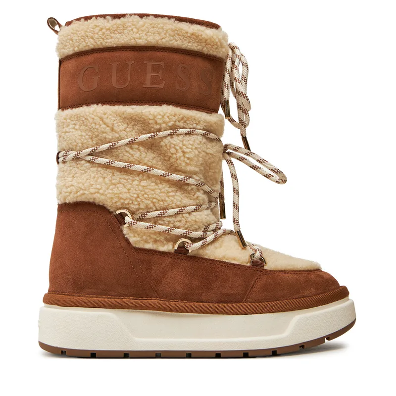 Μπότες Χιονιού Guess Undela2 FLFUN2 FUR11 Μπεζ
