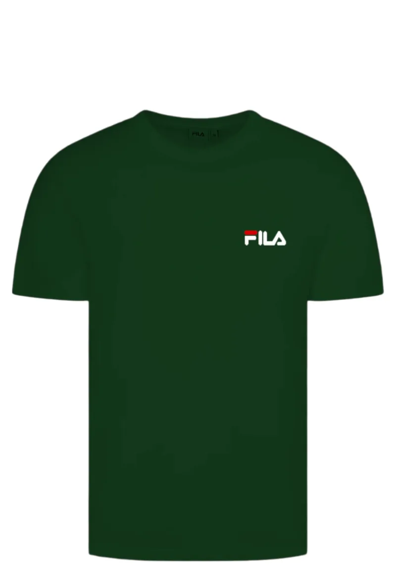 Μπλούζα Κοντομάνικη Fila Small Logo APCDMS25003-POSYGRN Ανδρικό