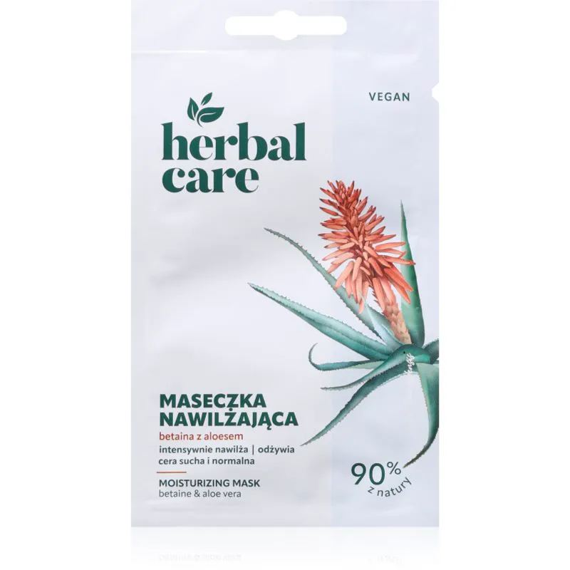 Farmona Herbal Care Betaine & Aloe μάσκα προσώπου με αλόη βέρα 1 τμχ