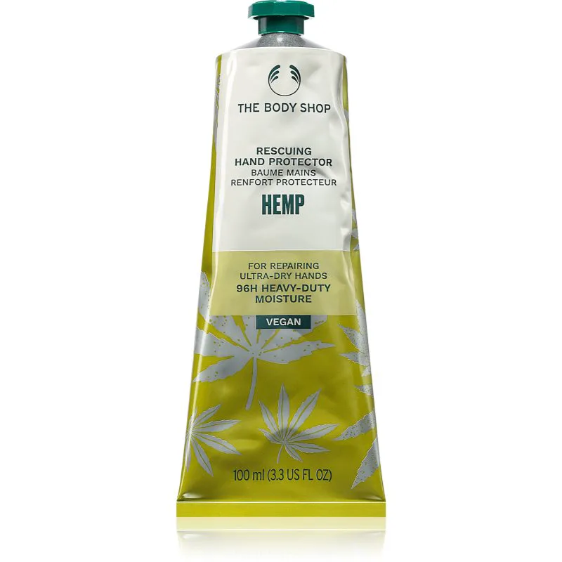 The Body Shop Hemp Hand Protector κρέμα για τα χέρια Με λάδι κάνναβης 100 ml
