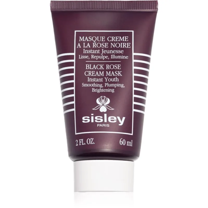 Sisley Black Rose Cream Mask κρεμώδης μάσκα για μείωση των συμπτωμάτων της γήρανσης για έντονη ενυδάτωση επιδερμίδας 60 ml