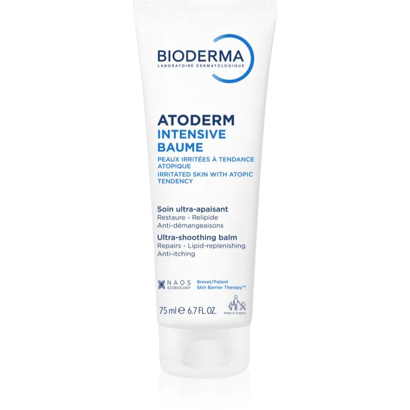 Bioderma Atoderm Intensive Baume εντατικά καταπραϋντικό βάλσαμο για πολύ ξηρό ευαίσθητο και ατοπικό δέρμα 75 ml