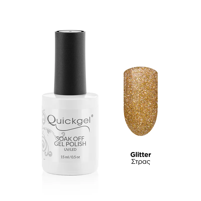Quickgel No 638 - New Years Eve Regular - Ημιμόνιμο Βερνίκι 15 ml