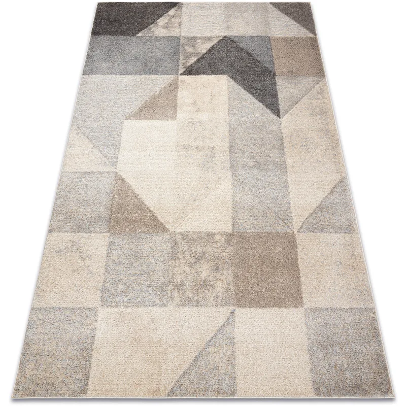 Χαλιά Rugsx Μοκέτα FUSION 9777 κρεμ / μπεζ- Γε 160x220 cm