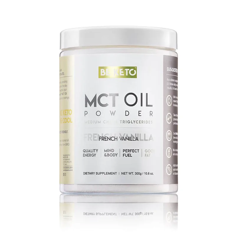 Beketo Λάδι MCT Oil σε Σκόνη Γαλλική Βανίλια (300g)