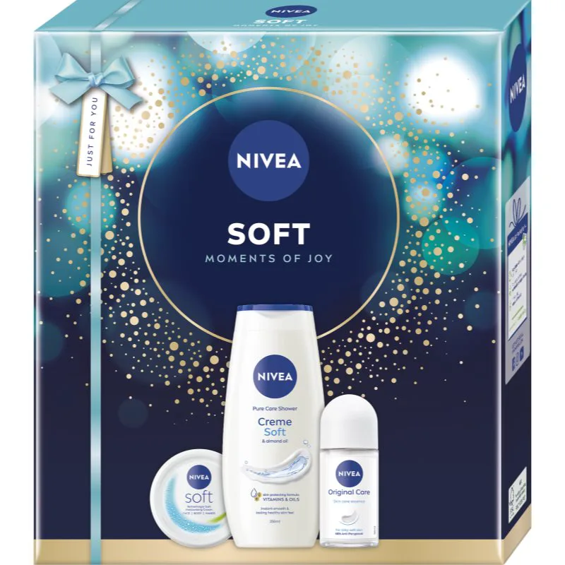 NIVEA Soft Moments of Joy σετ δώρου για απαλό και λείο δέρμα
