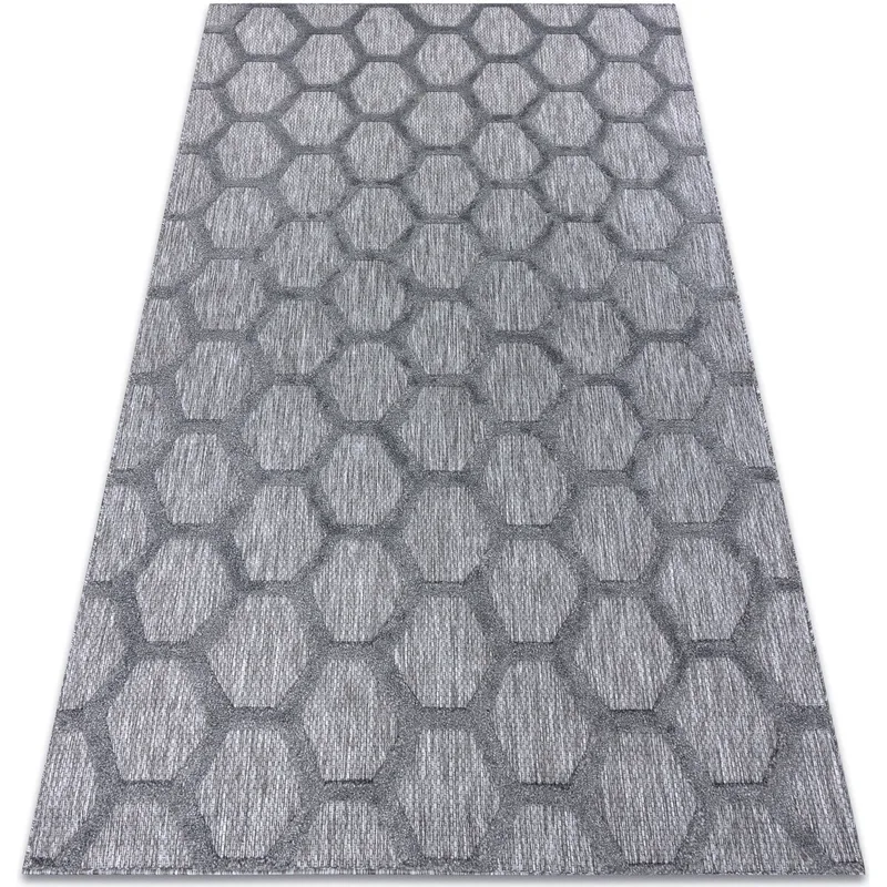 Χαλιά Rugsx Χαλί SANTO σιζάλ 58391 κηρήθρα αΠ180x270 cm