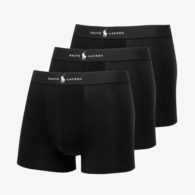 Μπόξερς Ralph Lauren Clssic Trunk 3-Pack Trunk Black XL