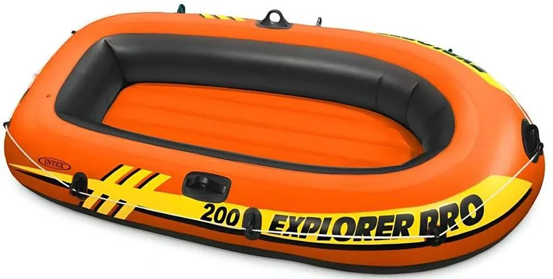 ΦΟΥΣΚΩΤΗ ΒΑΡΚΑ INTEX EXPLORER PRO 200 BOAT ΠΟΡΤΟΚΑΛΙ (196 CM)