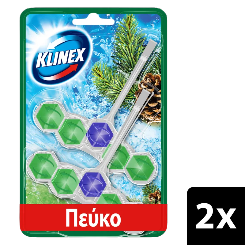 Klinex WC Block Power 5 Πεύκο 50gr