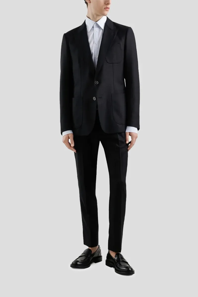 DOLCE&GABBANA Ανδρικό Μαύρο Tailored Trousers