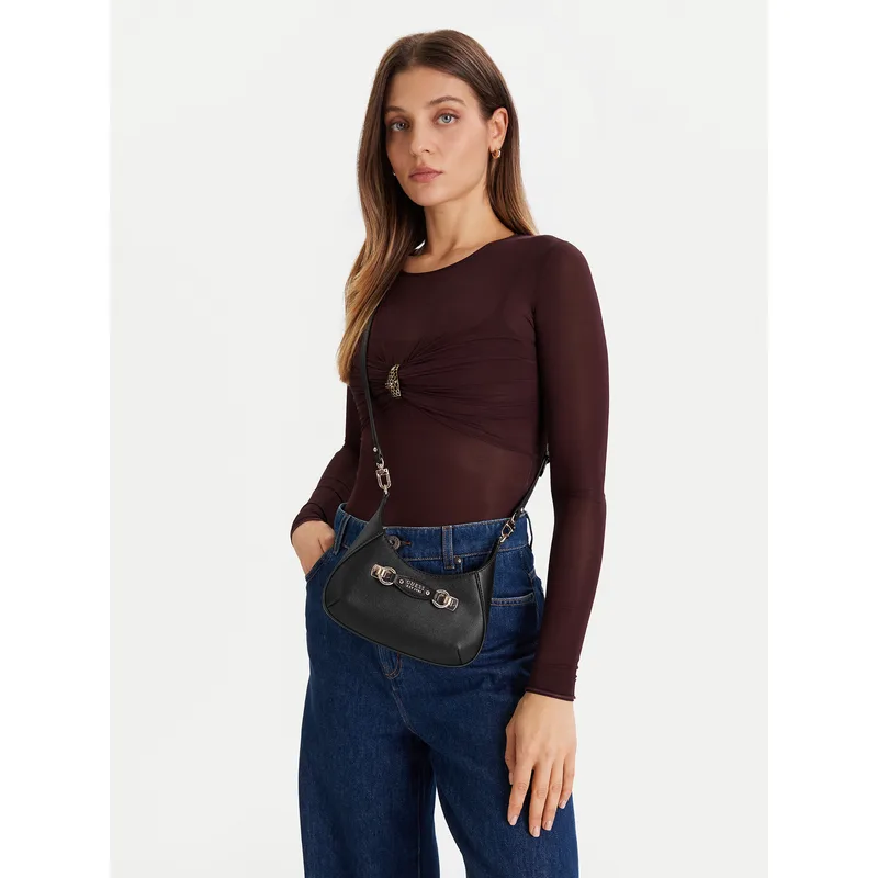 Τσάντα Guess Mimina Mini HWBG80 15720 Μαύρο