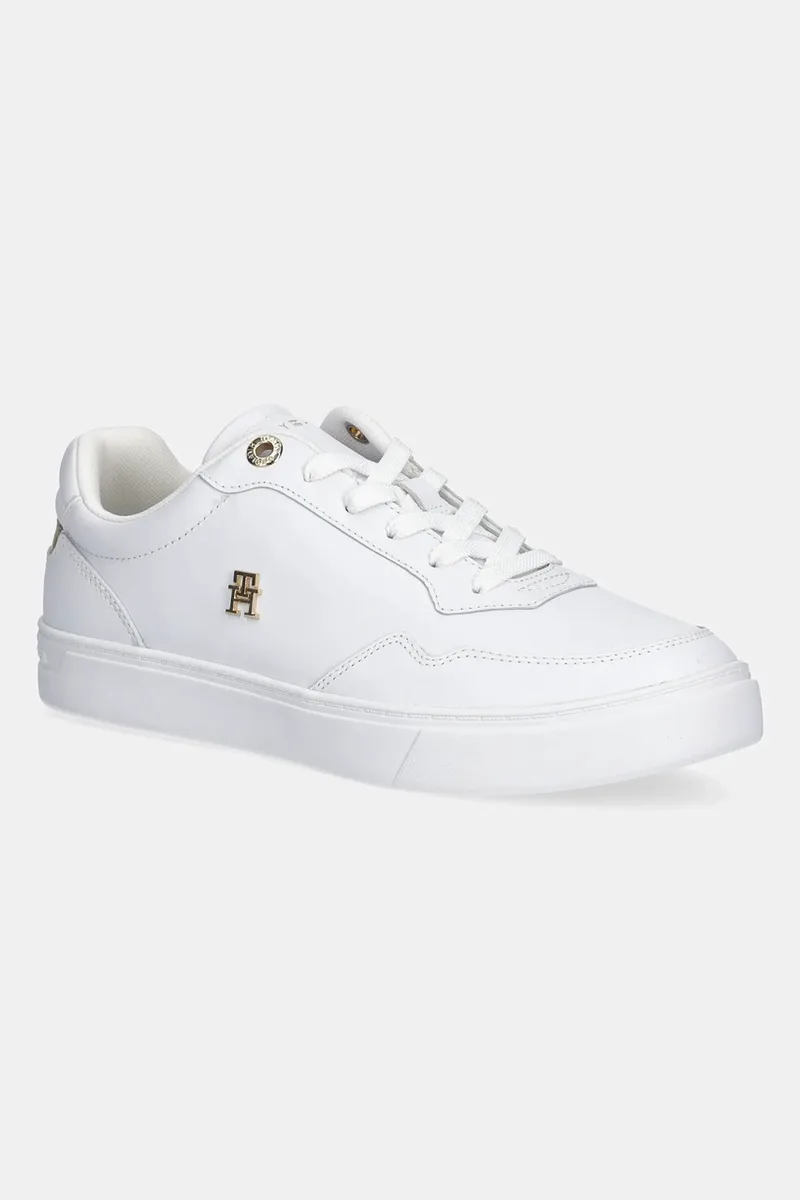 Δερμάτινα sneakers Tommy Hilfiger ESSENTIAL ELEVATED COURT SNEAKER