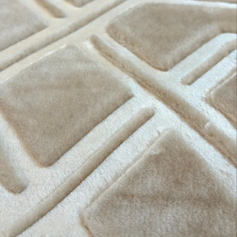 ΚΟΥΒΕΡΤΑ ΑΝΑΓΛΥΦΗ ΒΕΛΟΥΤΕ MELODY SILK TOUCΗ ΜΠΕΖ 220Χ240 LINEAHOME