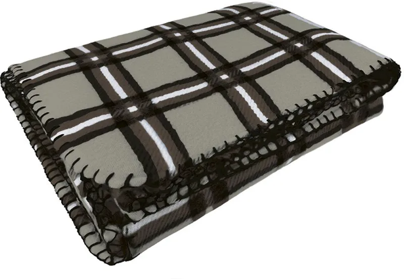 Κουβέρτα TERRAIN 160 x 130 cm Valento Scottish Sand Μπεζ