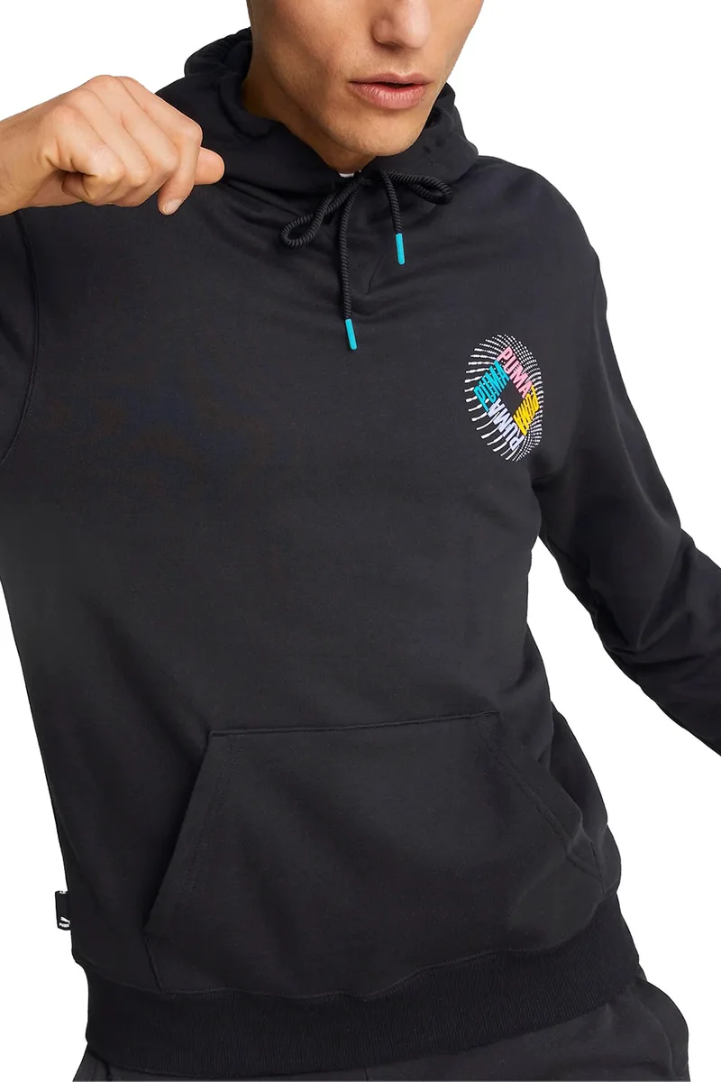 Μπλούζα Μακρυμάνικη Puma SWxP Graphic Hoodie TR 535660-01 Ανδρικό