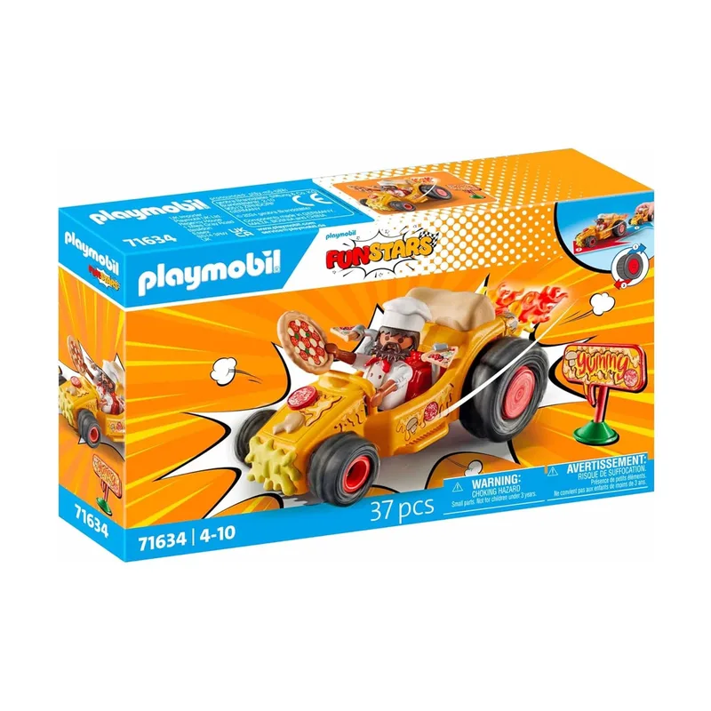 Playmobil Crazy Kart Πιτσαδόρος 71634