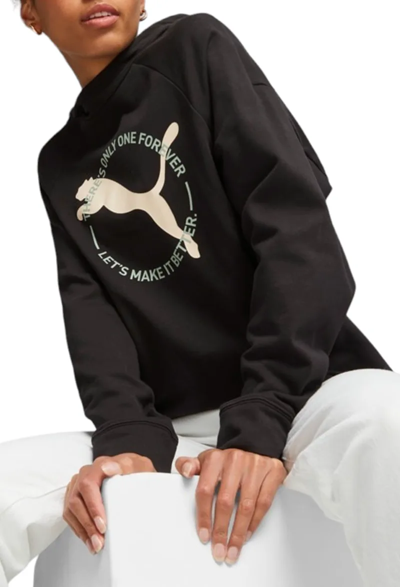 Μπλούζα Μακρυμάνικη Puma Better Sportswear Hoodie TR 676068-01 Γυναικείο