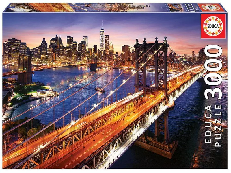 EDUCA PUZZLE MANHATTAN AL ATA ΝEΟ 3000TMX (Π.018.508)