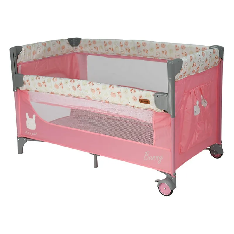 Παρκοκρέβατο Bebe Stars Animal 2 Επιπέδων Bunny 886-185