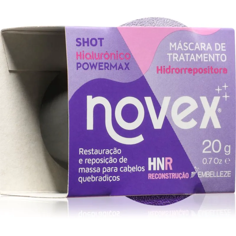 Novex Hidrorrepositora μάσκα μαλλιών 20 γρ