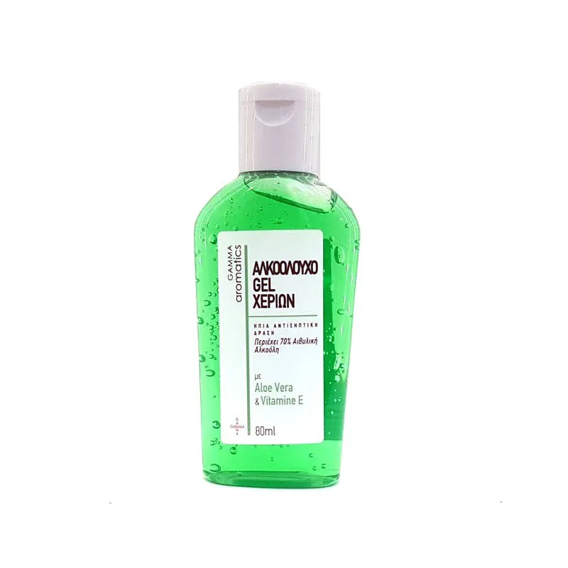 Αλκοολούχο Αντισηπτικό Gel Χεριών 80 ml