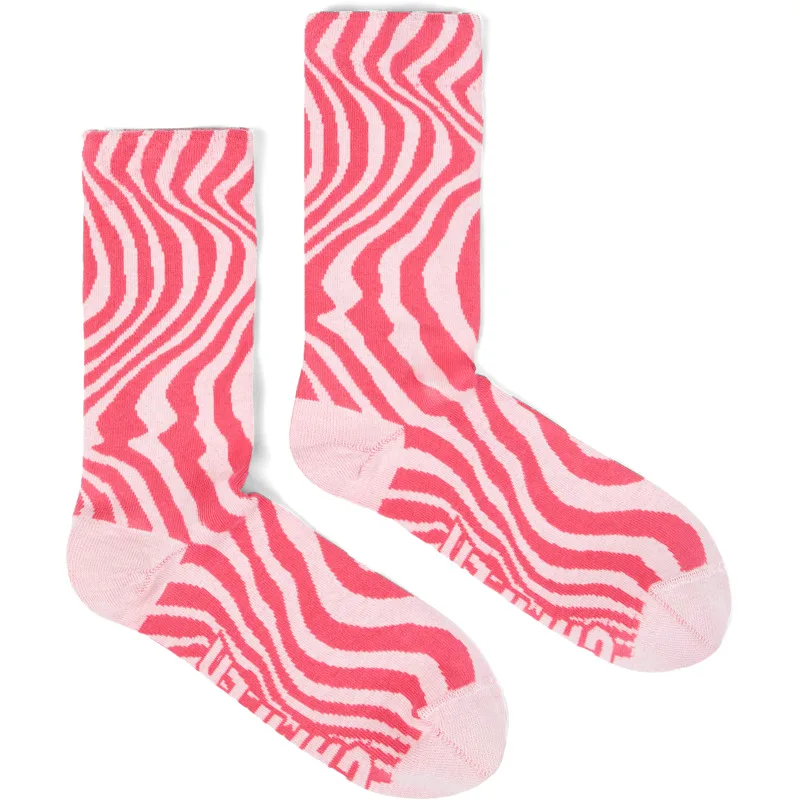 CAMPER Seasonal Socks - Unisex Κάλτσες - Ροζ, Μέγεθος L, Cotton fabric