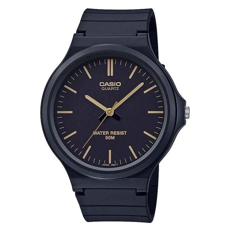 CASIO Collection Black Rubber Strap MW-240-1E2VEF