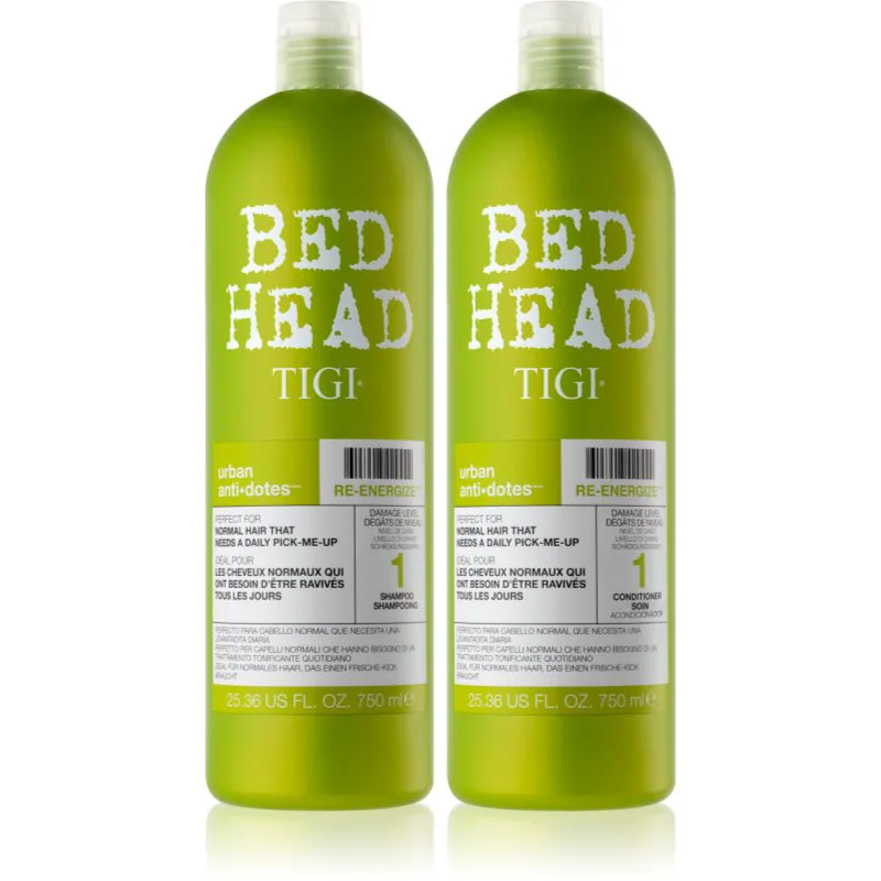 TIGI Bed Head Urban Antidotes Re-energize επωφελής συσκευασία για κανονικά μαλλιά για γυναίκες