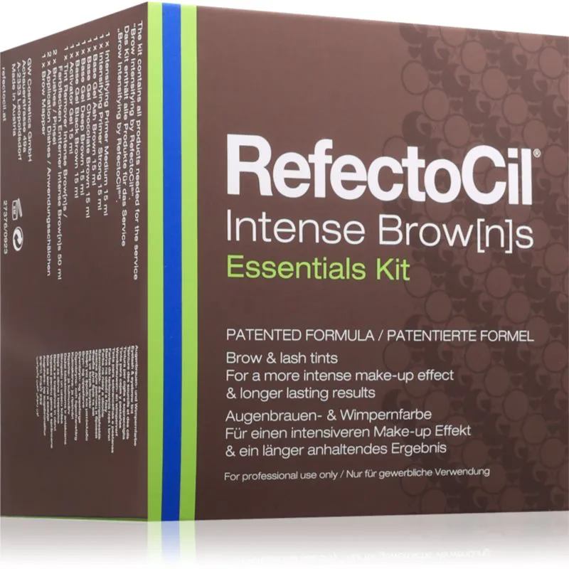RefectoCil Intense Brow[n]s Essentials Kit σετ για βλεφαρίδες και φρύδια