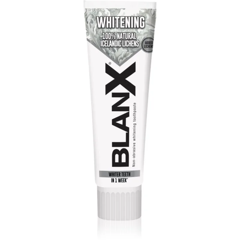 BlanX Whitening οδοντόκρεμα για απαλή λεύκανση και προστασία σμάλτου 75 ml