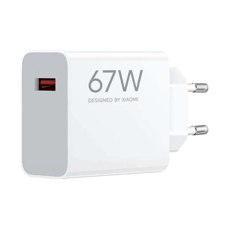Xiaomi HyperCharge 67W Wall Charger 6A White (USB-A)