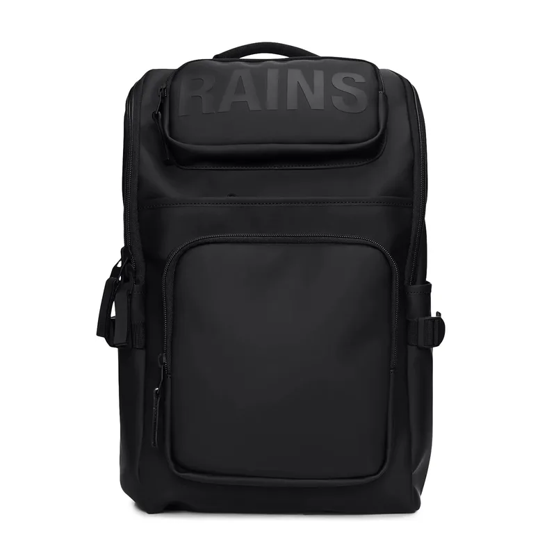 Σακίδια Πλάτης ανδρικά Rains Μαύρο 14000-01 Texel Cargo Backpack W3 262