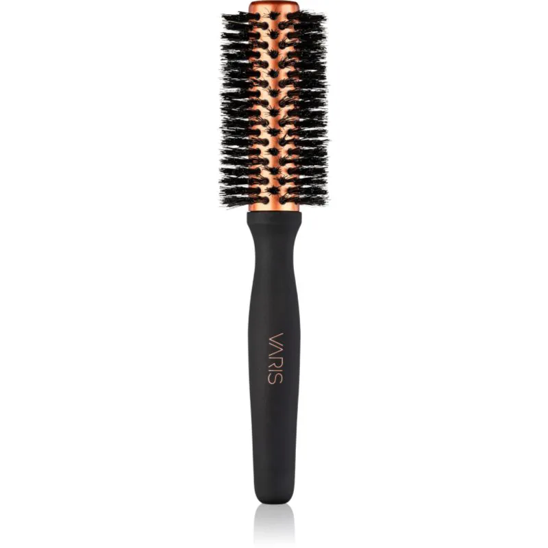 VARIS Boar Brush στρογγυλή βούρτσα με τρίχες αγριογούρουνου Small 25 mm 1 τμχ