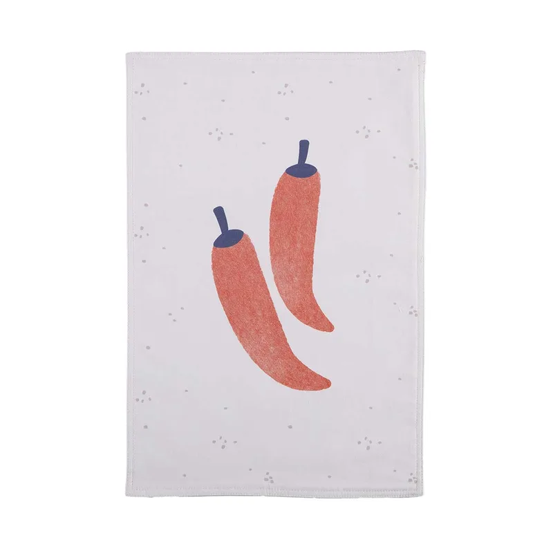 Πετσέτα Κουζίνας (40x60) Nef-Nef Homeware Peppers Ecru