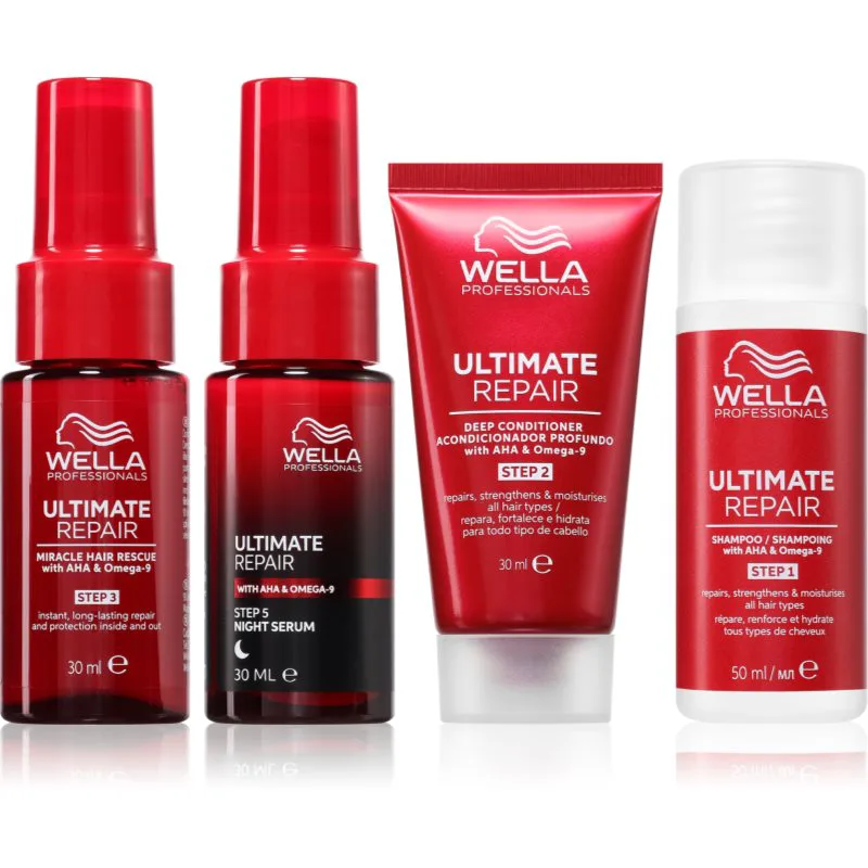 Wella Professionals Ultimate Repair Travel Set ταξιδιωτικό πακέτο για κατεστραμμένα μαλλιά