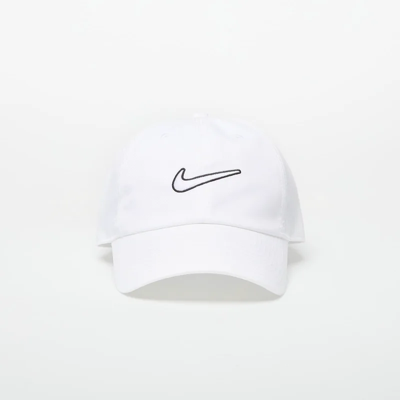 Cap Nike Club Unstructured Swoosh Cap White/ White M/L