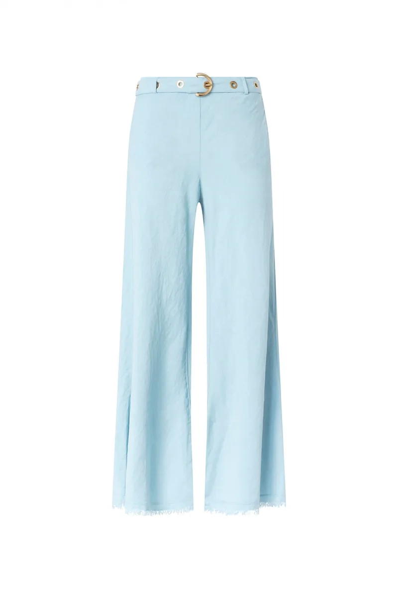 PINKO ΠΑΝΤΕΛΟΝΙ LEILA TROUSERS ΓΑΛΑΖΙΟ
