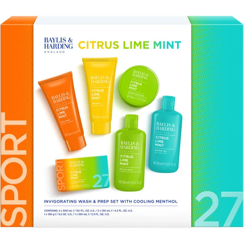 Baylis & Harding Men's Citrus Lime & Mint σετ δώρου για άντρες